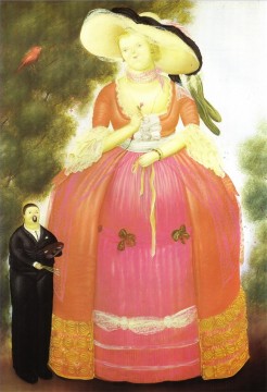  Pompadour Obras - Autorretrato con Madame Pompadour Fernando Botero